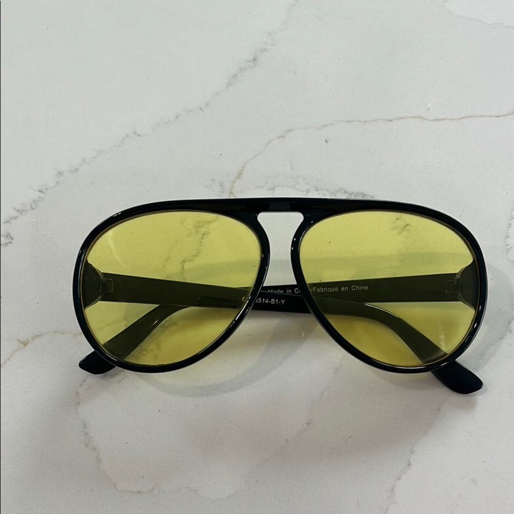 Free People Oversized Aviator Sunglasses